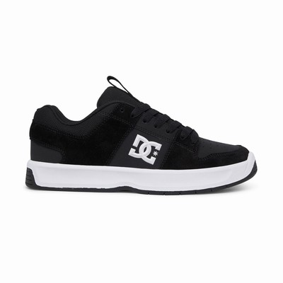 DC Lynx Zero Men's Black/White Skate Shoes Australia Sale ZIQ-053